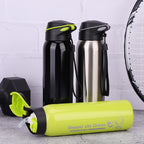 Double Wall Insulated Sports Water Bottle 500ml — Stainless Steel Hot & Cold