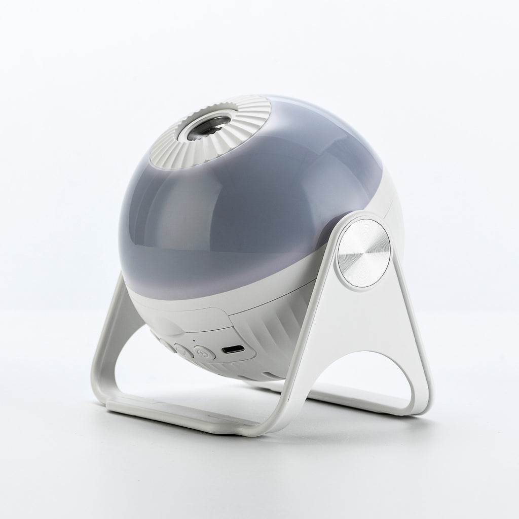 Galaxy Star Projector Night Light — Bedroom Projector with Colour Discs & Bluetooth