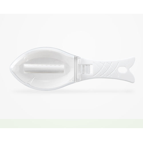 Fish Scale Scraper with Cover — Food-Grade AS/ABS Kitchen Scaler 3 Colours