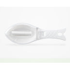 Fish Scale Scraper with Cover — Food-Grade AS/ABS Kitchen Scaler 3 Colours