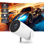 HY300 Android Smart Mini Projector 720p — 120 ANSI Lumens Home Cinema EU/US Plug