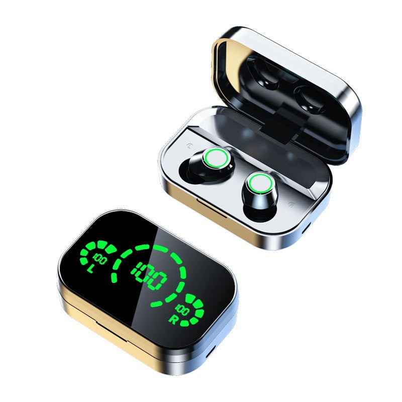 YD03 TWS Wireless Earbuds — Bluetooth 5.3 LED Display Breathing Light Graphene