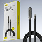 2-in-1 Fast Charging Cable with Phone Stand — 240W USB-C Braided Cable Holder