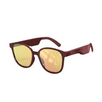 Bluetooth Sports Sunglasses — Open-Ear Wireless Audio 6-8Hr Waterproof Bluetooth 5.0