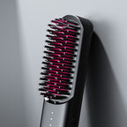 Cordless 2-in-1 Hair Curler & Straightener Comb — Ionic Wireless Styling Tool