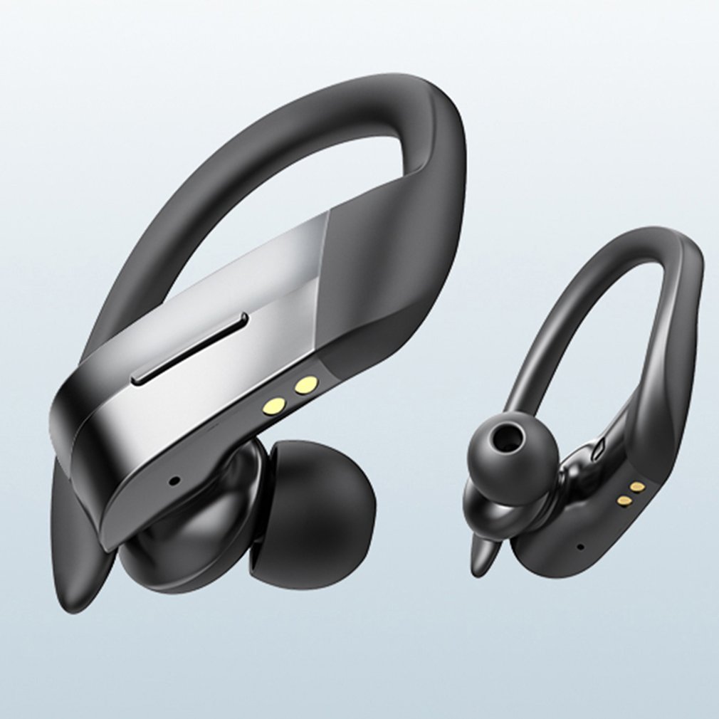 Casque Bluetooth supra-auriculaire avec NFC et affichage numérique — Stéréo sans fil V5.0
