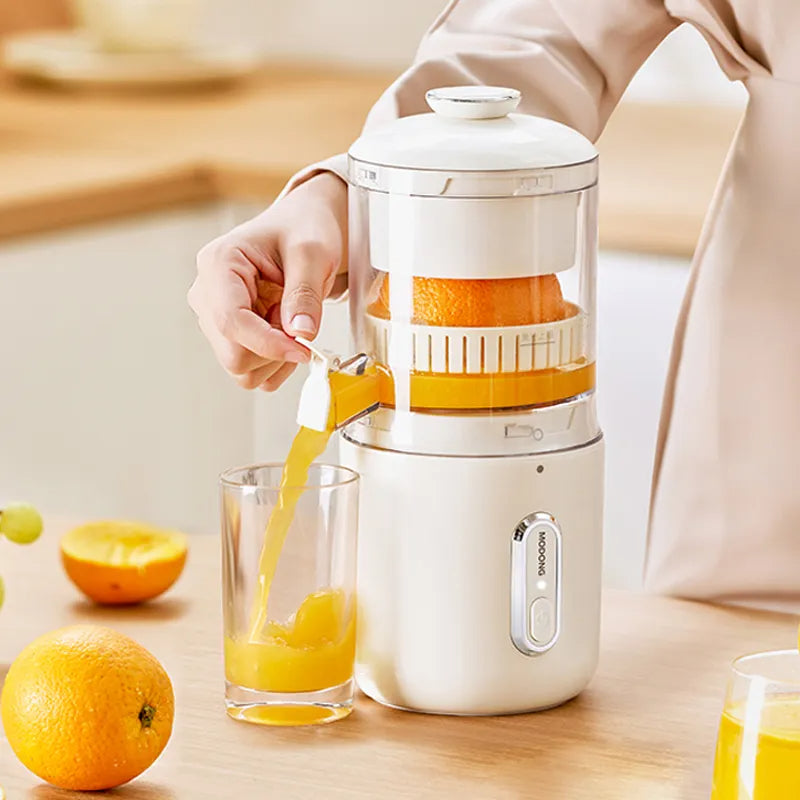 Wireless Electric Orange & Citrus Juicer — USB-C Rechargeable 150ml Portable Squeezer