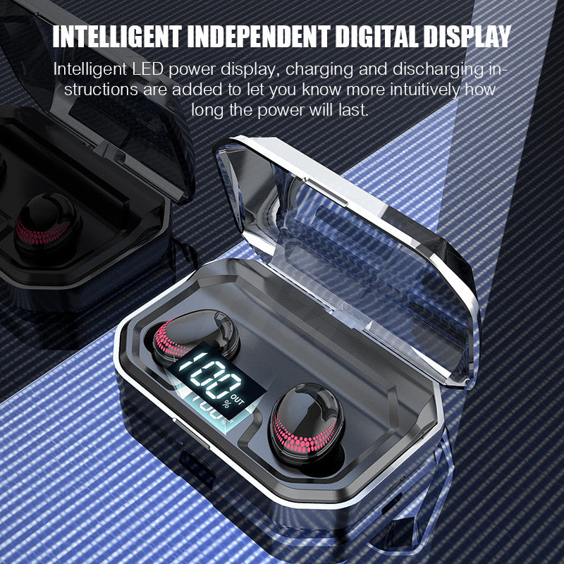 X10 Wireless Earbuds with 3000mAh Charging Case — Bluetooth 5.0 8Hr Battery