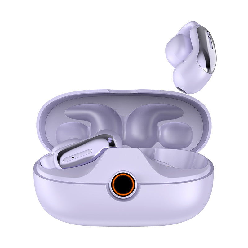 DX09 Clip-On Open-Ear Headphones — Waterproof Bone Conduction Sports Earphones