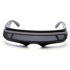 Polarised Sports Sunglasses — Mirror Lens Full Rim PC Frame 3 Colour Options