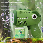 Electric Bubble Machine Gun for Kids — Handheld Automatic Bubble Blower Toy