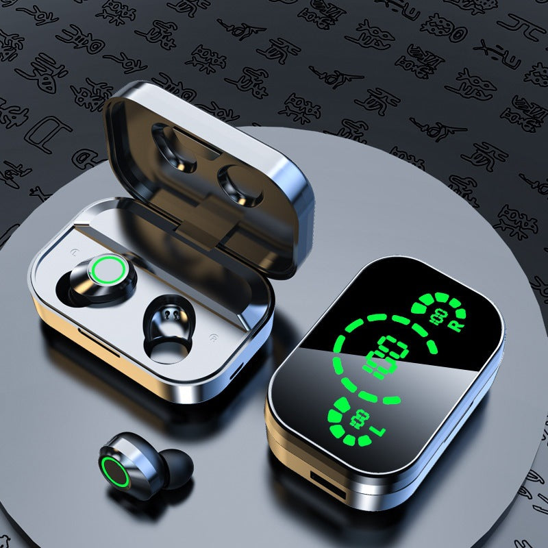 YD03 TWS Wireless Earbuds — Bluetooth 5.3 LED Display Breathing Light Graphene