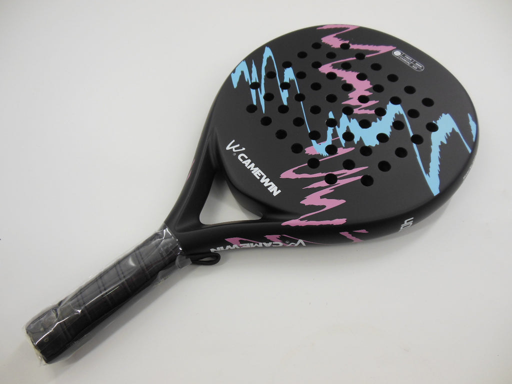 CAMEWIN Carbon Fibre Padel Racket — Round Head 360g EVA Foam Core