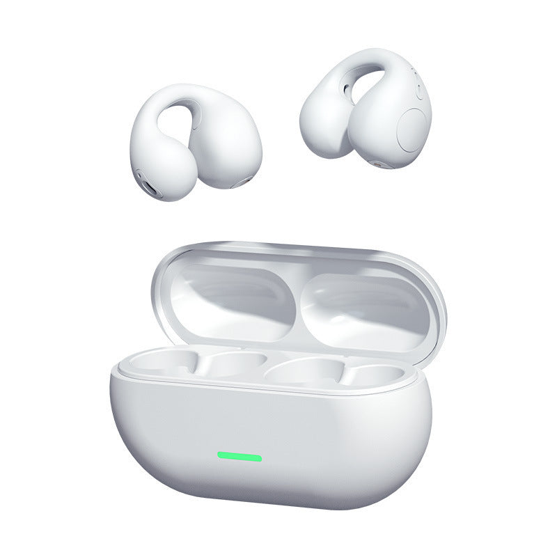 DX09 Clip-On Open-Ear Headphones — Waterproof Sports Earphones Breathing Light