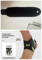 Compression Ankle Support Sleeve — Unisex Ankle Brace for Sports & Daily Wear