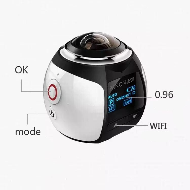V10 Action Camera 16MP Waterproof — 0.96" Screen 90Min Battery TF Card Sports Cam