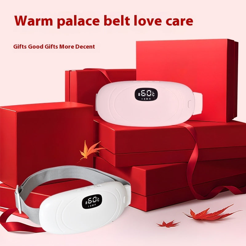 Electric Heated Waist & Abdomen Belt — USB Rechargeable Heat Therapy Wrap