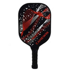 CAMEWIN Carbon Fibre Pickleball Paddle — PP Honeycomb Core 200g Red