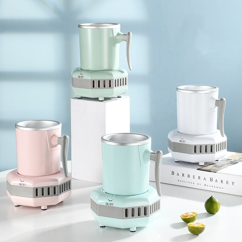 Mini Electric Cooling Cup — Semiconductor Quick-Chill Aluminium Drink Cooler