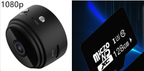 A9 Mini WiFi Security Camera 1080P — Night Vision 70min Battery TF Card