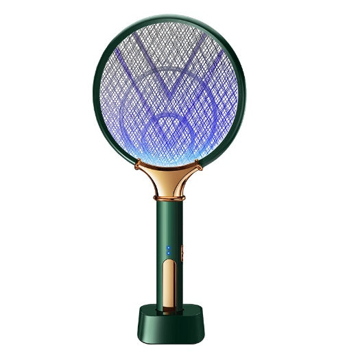 2-in-1 Electric Mosquito Swatter & LED Trap — 1200mAh Rechargeable Bug Zapper