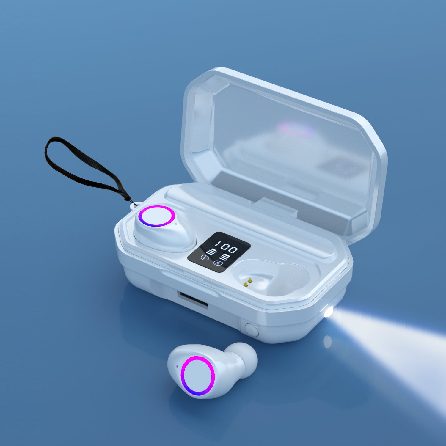 Écouteurs sans fil M15 avec connexion multipoint — Stéréo Bluetooth 5.0