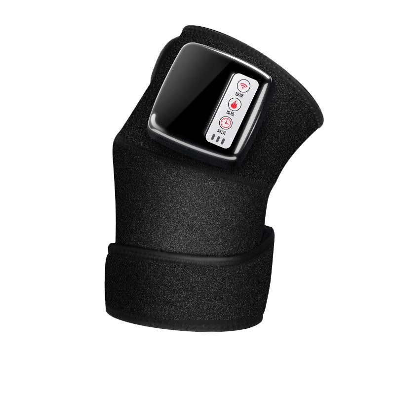 Infrared Heated Knee & Joint Massager Wrap — Vibration Therapy 3-Speed 12W