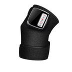 Infrared Heated Knee & Joint Massager Wrap — Vibration Therapy 3-Speed 12W