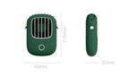 Portable Neck Fan with Lanyard — 1800mAh USB Rechargeable 3-Speed Silent Fan
