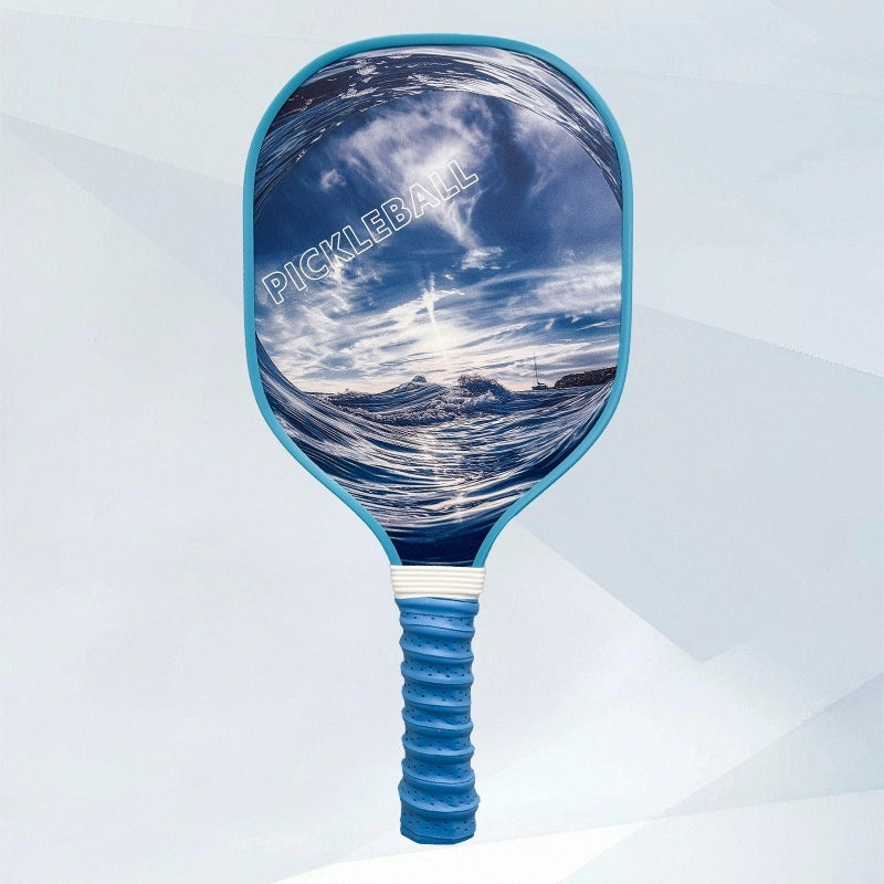 Professional Pickleball Paddle — Wooden Graphic Design 400×192mm