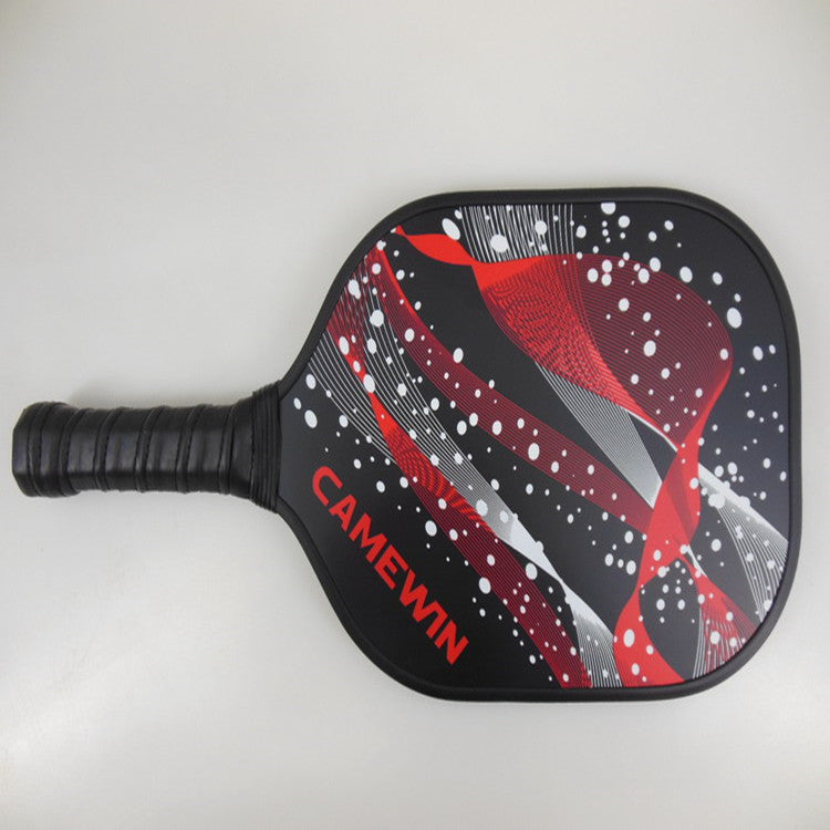 CAMEWIN Carbon Fibre Pickleball Paddle — PP Honeycomb Core 200g Red