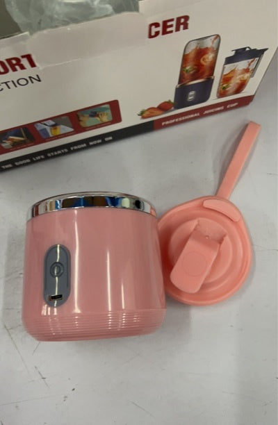 6-Blade Portable USB Blender 140W — 400ml Smoothie & Juice Cup 22000 RPM