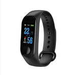 M3 Smart Fitness Bracelet — IP68 Heart Rate Blood Pressure Sleep Monitor