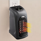 Mini PTC Ceramic Fan Heater — 15–32°C Adjustable 12Hr Timer Hot & Cool Air