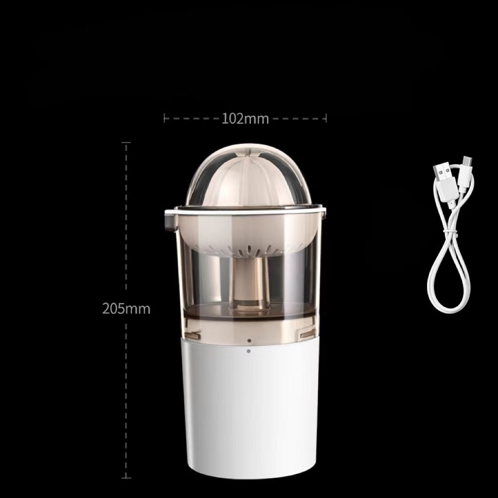 Portable Wireless Electric Juicer Cup — USB Rechargeable Mini Blender White & Green