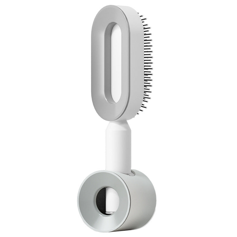 Self-Cleaning Hairbrush with 3D Air Cushion — Detangling Scalp Massage Brush