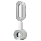 Self-Cleaning Hairbrush with 3D Air Cushion — Detangling Scalp Massage Brush