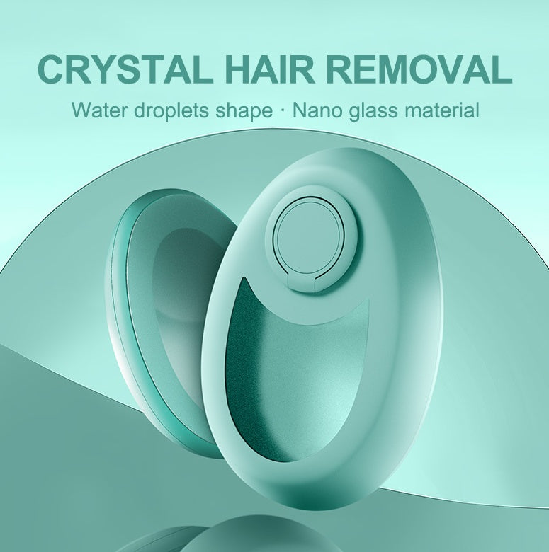 Crystal Hair Eraser — Nano-Glass Painless Hair Removal & Exfoliating Tool
