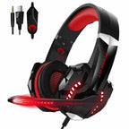 Wired USB Gaming Headset — 50mm Moving Coil 110dB with Mic 3m Braided Cable