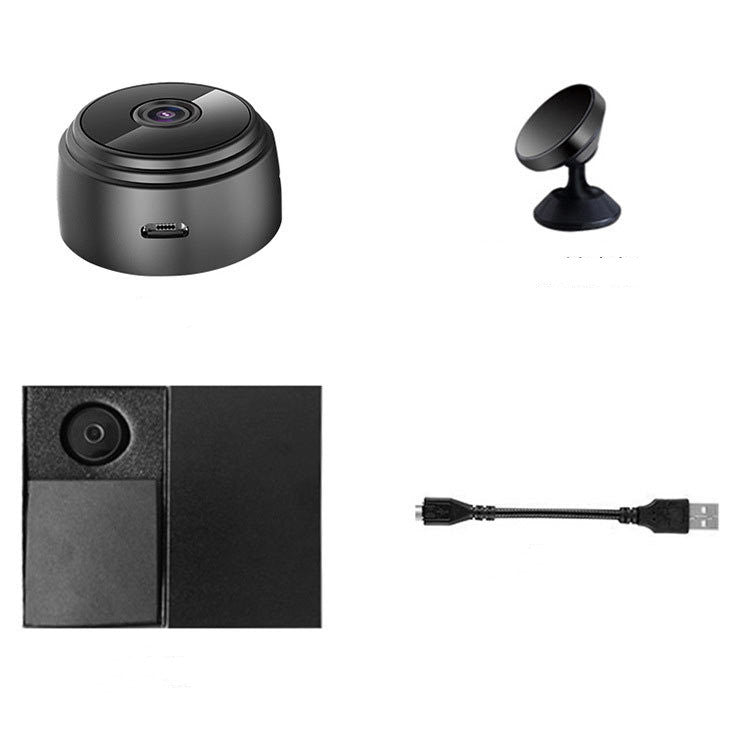 A9 Mini WiFi Security Camera 1080P — Night Vision 70min Battery TF Card