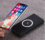 3-in-1 Wireless Power Bank 10000mAh — Qi Wireless Charging with USB Output