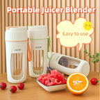 Portable USB Blender 600ml — Borosilicate Glass Juicer Cup 3 Colours