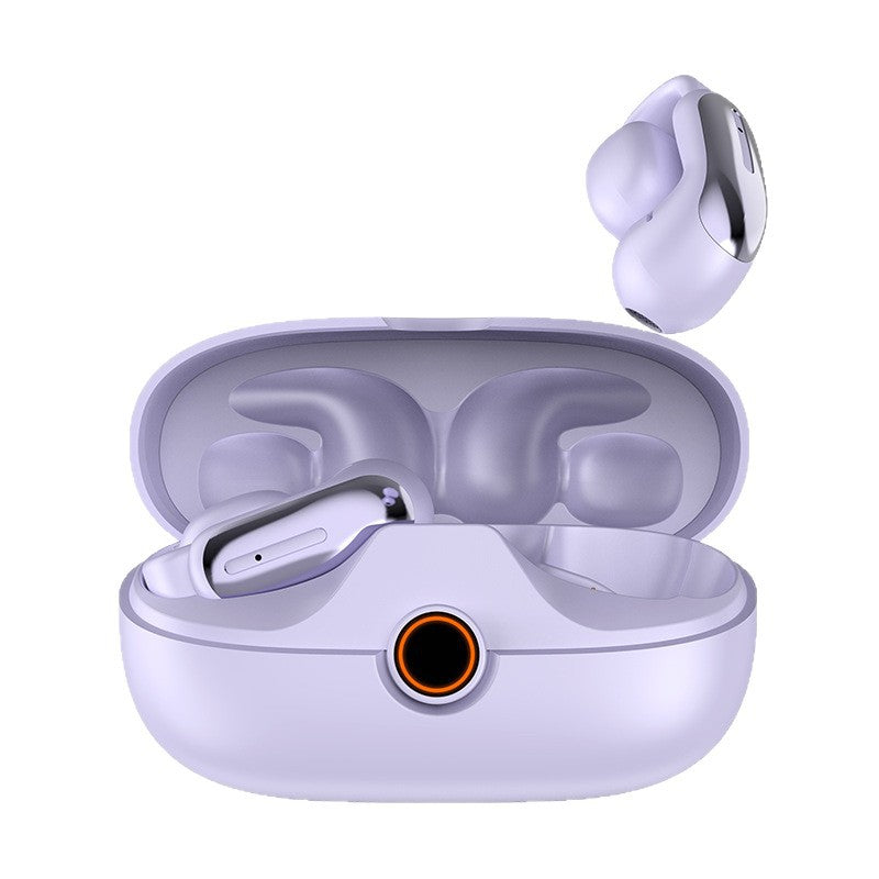 DX09 Clip-On Open-Ear Headphones — Waterproof Bone Conduction Sports Earphones