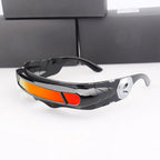 Polarised Sports Sunglasses — Mirror Lens Full Rim PC Frame 3 Colour Options