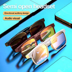 Bluetooth Sports Sunglasses — Open-Ear Wireless Audio 6-8Hr Waterproof Bluetooth 5.0