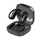 Wireless Bluetooth Headset with Subwoofer Bass — Single Ear Earpiece 10Hr Battery