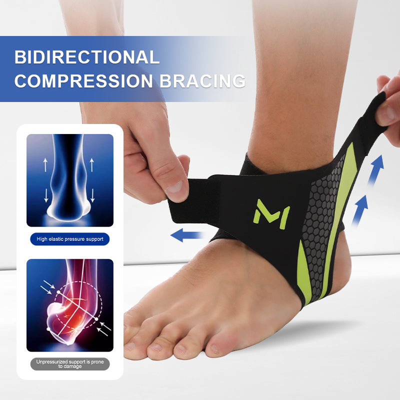 Compression Ankle Support Sleeve — Unisex Ankle Brace for Sports & Daily Wear