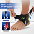 Compression Ankle Support Sleeve — Unisex Ankle Brace for Sports & Daily Wear