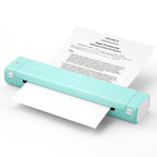 Imprimante thermique portable Bluetooth Phomemo M08F A4 — Imprimante de bureau mobile sans fil