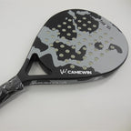 Carbon Fibre Beach Tennis Racket with EVA Core — 46cm Padel Beach Bat